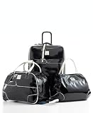 Diane Von Furstenberg Solange Rolling Satchel, 20" Black