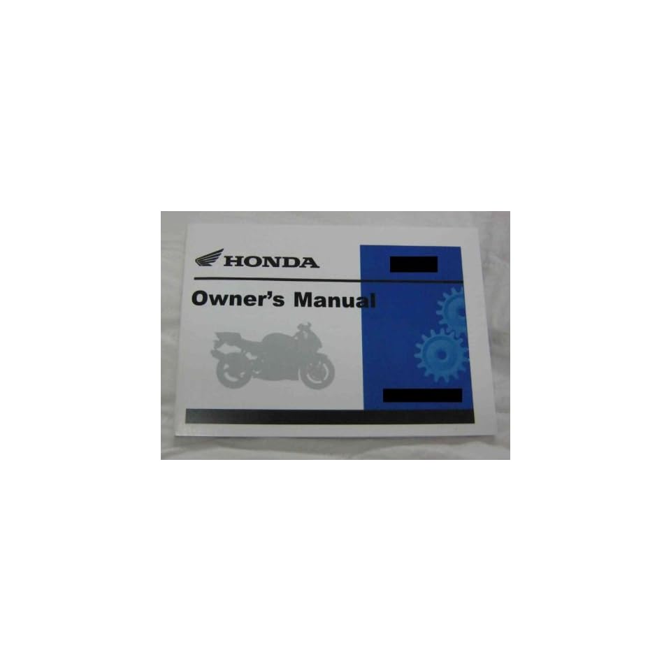 Honda Factory Owners Manual / 1985 VT500C Shadow Owner Manual / Pt #  31MF5620