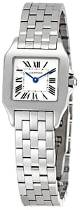 Cartier Santos Demoiselle Steel Ladies Watch W25064Z5