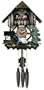 River City 12" One Day Musical Cuckoo Clock with Dancers & Moving Waterwheel - MD400-12P
