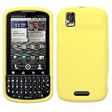 Yellow Silicone Skin / Case / Cover for Motorola Droid Pro / XT610