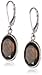 Amazon Collection Sterling Silver and Oval Gemstone Earrings