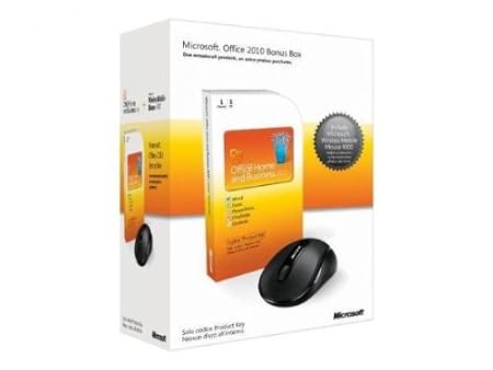 Microsoft® Office Home and  Business Bonus Box  versione  Product Keycard  (1 PC / 1 Utente)