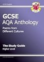 GCSE English AQA A Anthology: Study Guide - Poems From Different Cultures: Study Guide - Higher Level