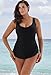 Beach Belle Women's Sarong Front Swimsuit