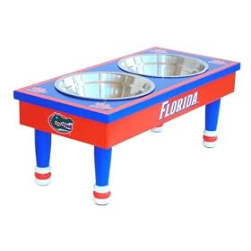 Pet Goods Collegiate Pet Double Diner