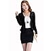 eshion Women's Fashion Jacket Suit Blazer Long Sleeve Short Coat Outerwear