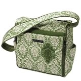 Petunia Pickle Bottom Shoulder Diaper Bag Hibiscus