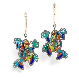 Tree Frog Earrings