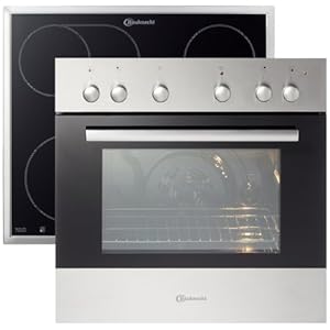 Bauknecht HEKO 7100 IN Herdset / bestehend aus EMV 7262 IN und EKV 6640 IN: Klasse A / Multi-5 / 2fach Backauszug / Kochfeld 60 cm