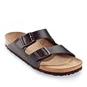 Birkenstock Arizona Leather Sandals - Hunter Brown 11 B(M) US