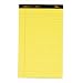 TOPS Docket Gold Pad, 8.5 x 14 Inch, Legal Size, Legal Rule, 50 Sheets, 12-Pack, Canary (63980)