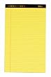 TOPS Docket Gold Pad, 8.5 x 14 Inch, Legal Size, Legal Rule, 50 Sheets, 12-Pack, Canary (63980)