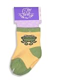 Mak the Yak - Newborn Baby Boys Bootie Sock, Gold Green