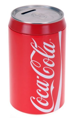 Spardose Metall Coca Cola Dose XL