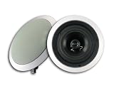 New Pair MA Audio MAT-660 6.5 2-Way In-Wall/In-Ceiling Home Theater Surround Sound Speakers 360W