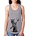Arm The Animals Women's Catastrophe 2.0 Tank Top (Medium, Athletic Gray)