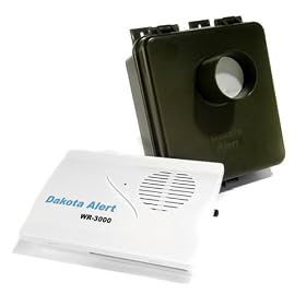 Click here to buy Wireless Motion Alert Kit-3000' Max Range by DAKOTA ALERT.