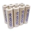 Sanyo Eneloop 8 Pack AA NiMH Pre-Charged Rechargeable Batteries