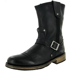 HARLEY DAVIDSON Bern Mens Genuine Leather Oil Resistant Goodyear Welt Riding Motorcycle... by Harley-Davidson