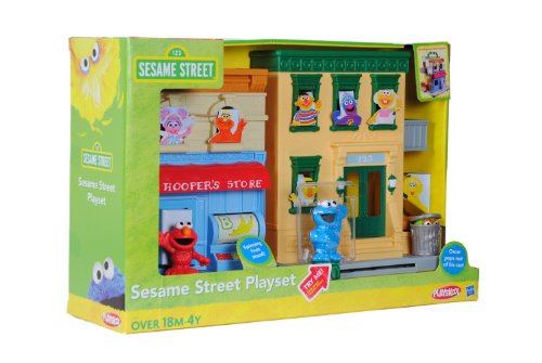 sesame street neighborhood playset