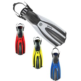 Mares Avanti SuperChannel Open Heal Scuba Diving Fins - Snorkeling Fins