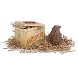 Chocolate Novelty Hand Grenade Collector Tin