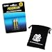 Powerex AAA 1000 mAh 2-Pack Rechargeable NiMH Batteries PERFECT for ZHU ZHU products and anything else that requires AAA ***Includes Accessory Bag***