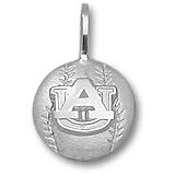 Auburn Tigers AU Baseball Pendant (Silver)