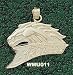 Western Michigan Univ Broncos Logo 5/8 Charm/Pendant -14K/10K, Stainless Steel or Gold Plated
