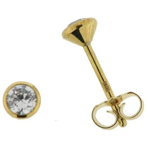 Fascination by Ellen K. - 171320001 - Boucles d'oreilles - Mixte - Or jaune 8 Ct