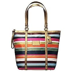 Coach Legacy Stripe Bag Tote 12422 Large