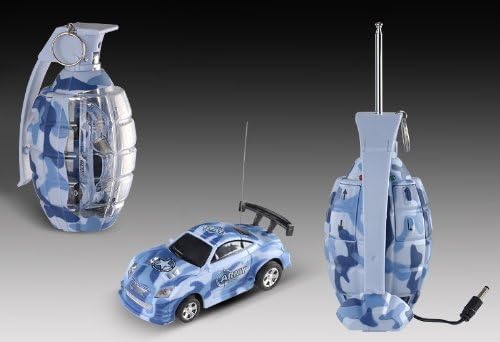 2.7" Mini RC Camouflage Grenade Car MC98 Blue