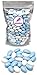 Blue and White Jordan Almonds 1lb (1 pound) in Stand Up Bag