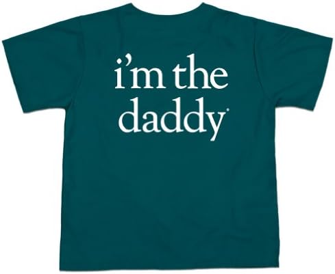 "I'm the Daddy" Scrubs (XL, Hunter Green Simple Script)