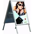 Alu Aufsteller A1 Stellschild Stassenst�nder Werbeaufsteller Werbest�nder Plakat Kundenstopper