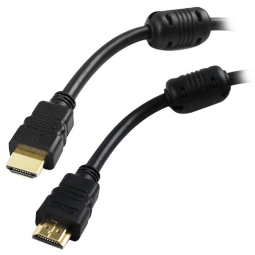 GTMax 10FT 1.4v HDMI with Ethernet Gold Plated Cable w/ Ferrites Supports 3D   Audio Return Channel for Microsoft Xbox 360 / VIZIO / Panasonic /Sharp/ Phillips / LG / Samsung Plasma / LED&LCD / 3D HDTV