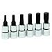 JH Williams 30904 6-Piece 1/4-Inch Drive Metric Hex Bit Socket Set