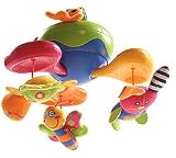 Enlarge toy image: Tiny Love Toys - Clip and Go Musical Mobile - toddler baby activity product