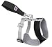 SMALL - BLACK/GRAY - Doggles Comfort Harness
