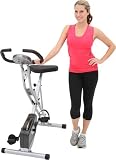 Exerpeutic Folding Magnetic Upright Bike with Pulse