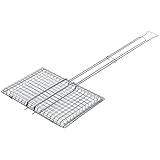 Rome's #63 Grill 8 Inch x 11 Inch Basket, Chrome Plated Steel