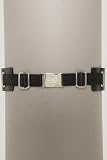 D&G Black Buckle Belt