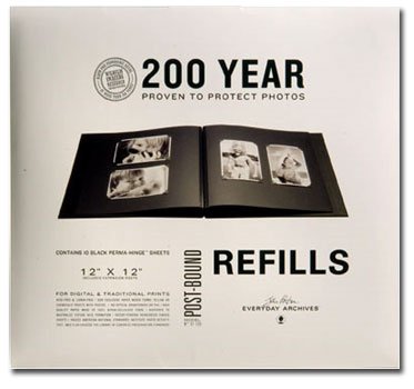 black Friday Porter 12x12 Black Refill PagesB004O9O30G