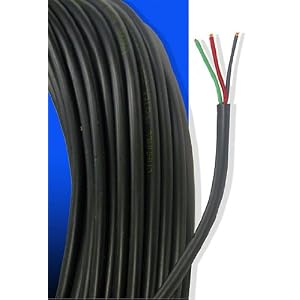Channel Master 3064 75' 3-conductor round rotor wire by Channel Master