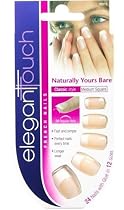 Elegant Touch Classic French Artificial Nails Naturally Yours Bare