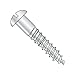#2 x 1/4" Wood Screws/Slotted/Round Head/Steel/Zinc (Carton: 10,000 pcs)