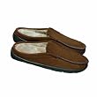 Conair Men's Massaging Slippers, Brown