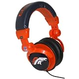 Denver Broncos NFL DJ Headphones Case Pack 12