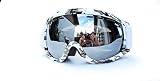 Produkt-Bild: RAVS  SKIBRILLE SNOWBOARDBRILLE WEISS SILVER LENS!HELMKOMPATIBEL